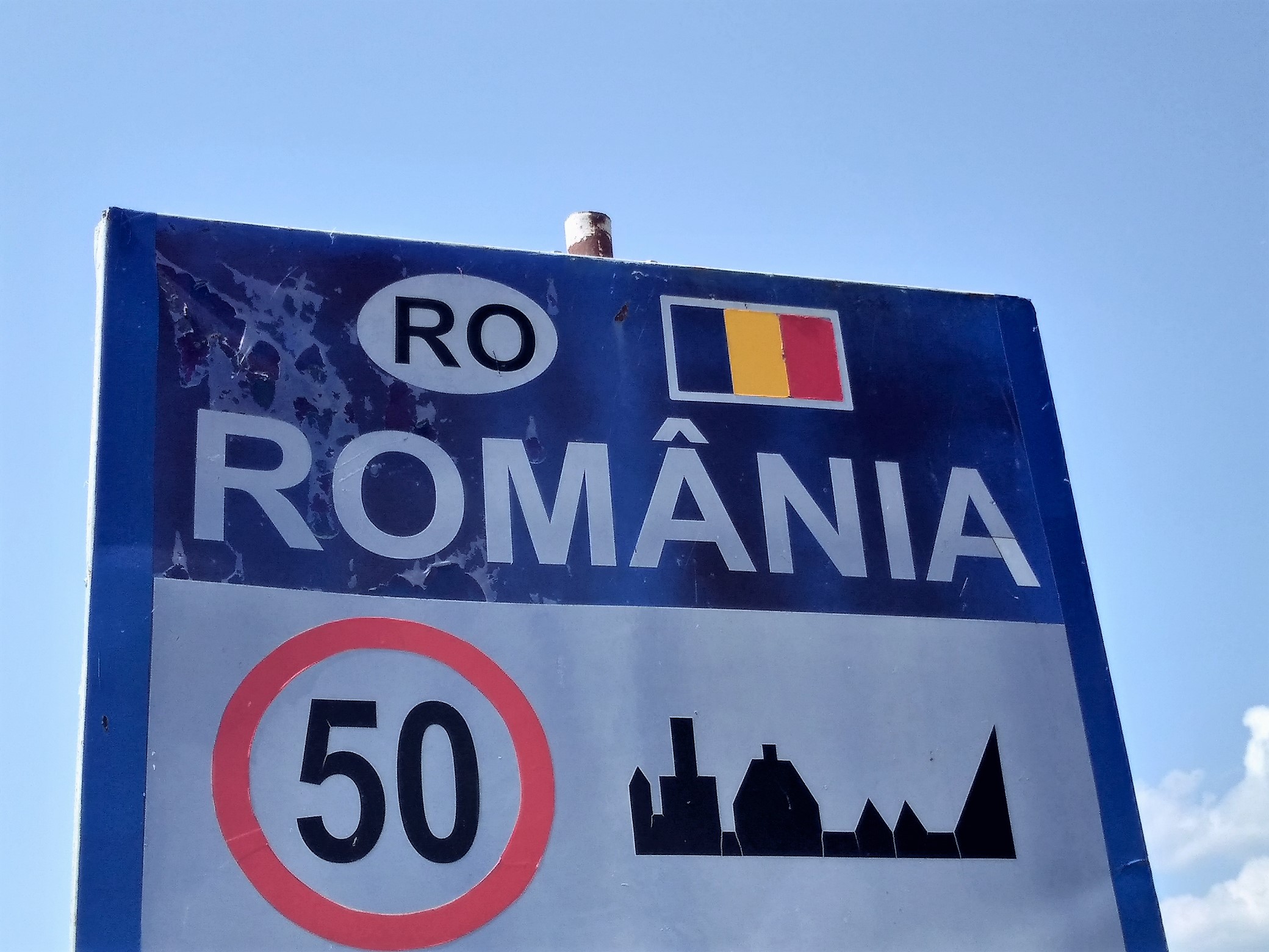 Tour d'Europe à vélo. Roumanie