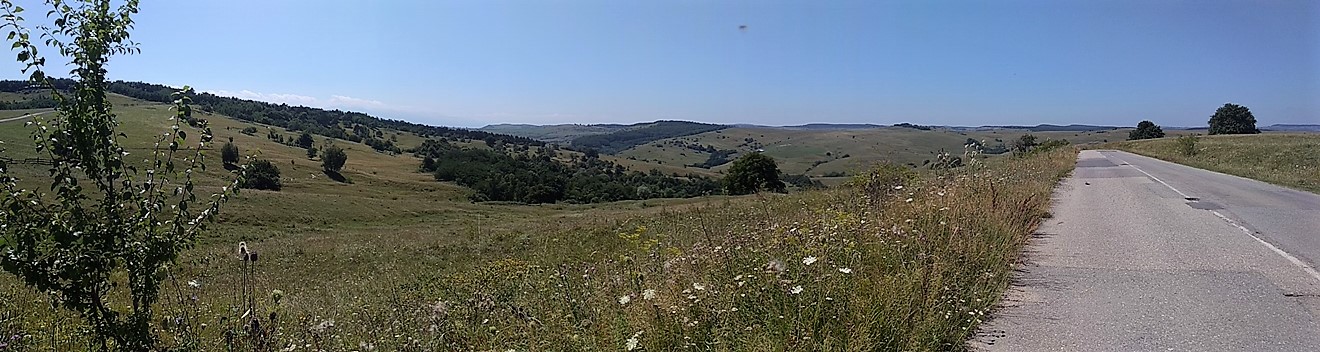 Tour d'Europe à vélo. Roumanie