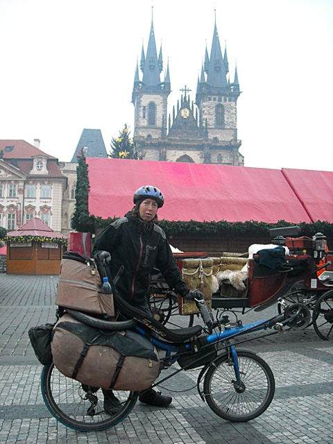 2010/2011 - A véo couché du Myanmar à la Russie et retour. Tchéquie