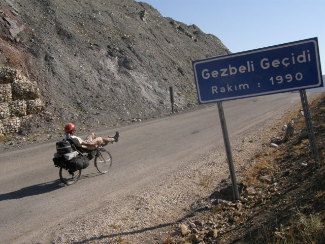 2008 - A vélo couché de la France à l'Iran. Turquie