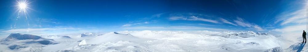 2014 - Expédition ski-pulka en solo. 71° Solitude Nord