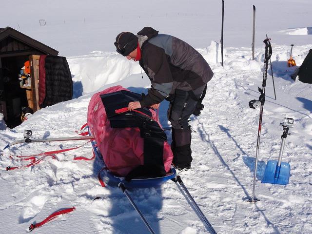 2014 - Expédition ski-pulka en solo. 71° Solitude Nord