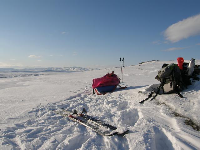 2014 - Expédition ski-pulka en solo. 71° Solitude Nord