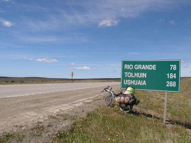 Patagonie à vélo. Argentine à vélo