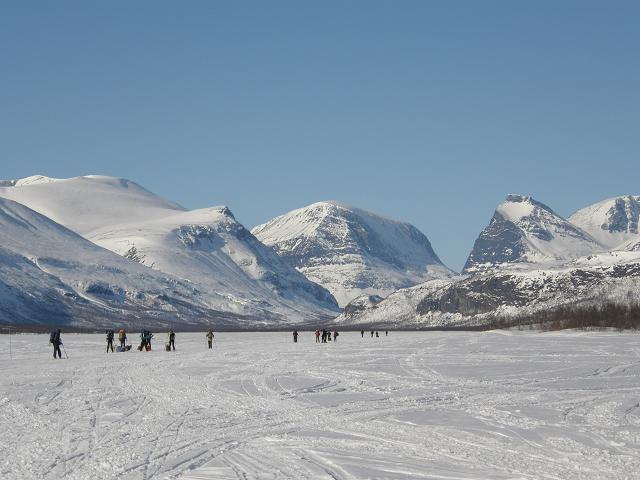 2010 - Dans le grand nord suèdois en ski-pulka-chien.