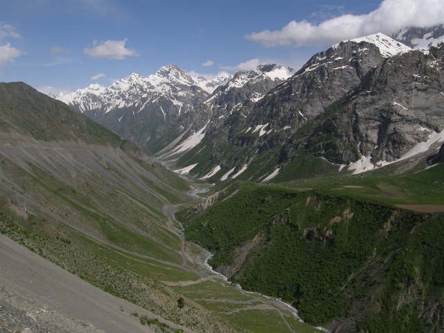 2009 - A vélo couché du Kazakhstan à l'Inde. Tadjikistan